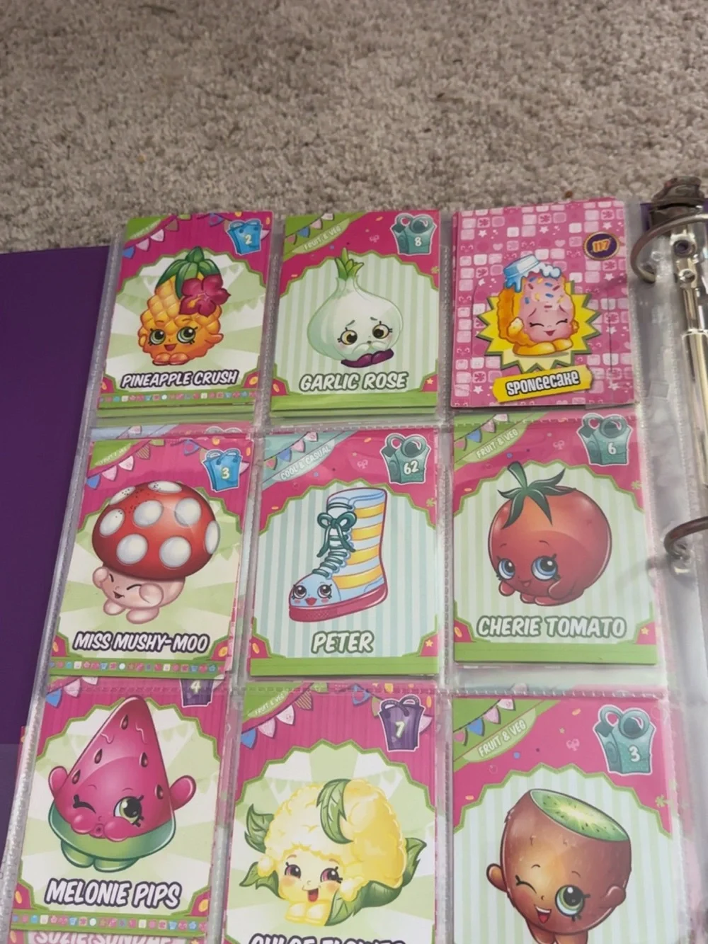 Shopkin collectors cards!  160+ cards!